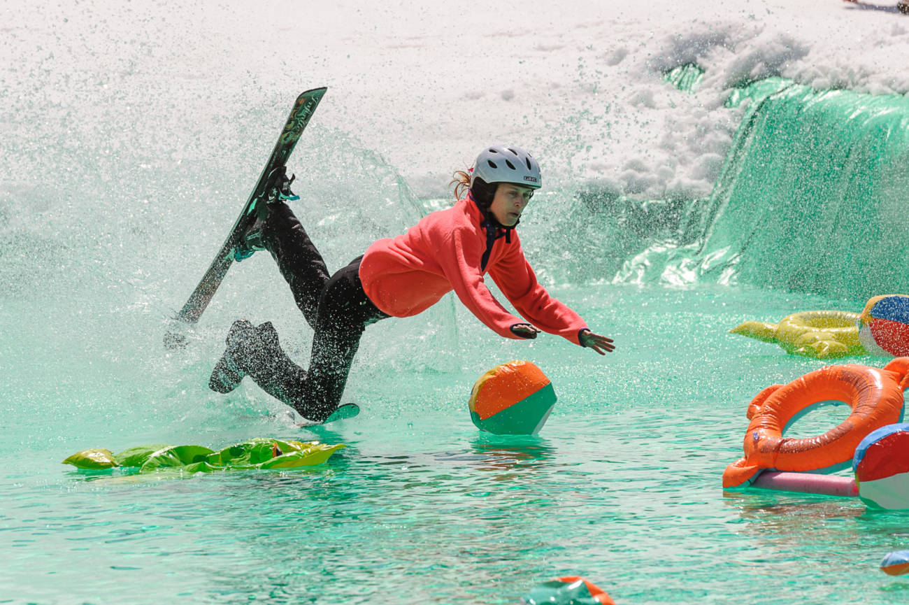 Stratton Pond Skim Crash