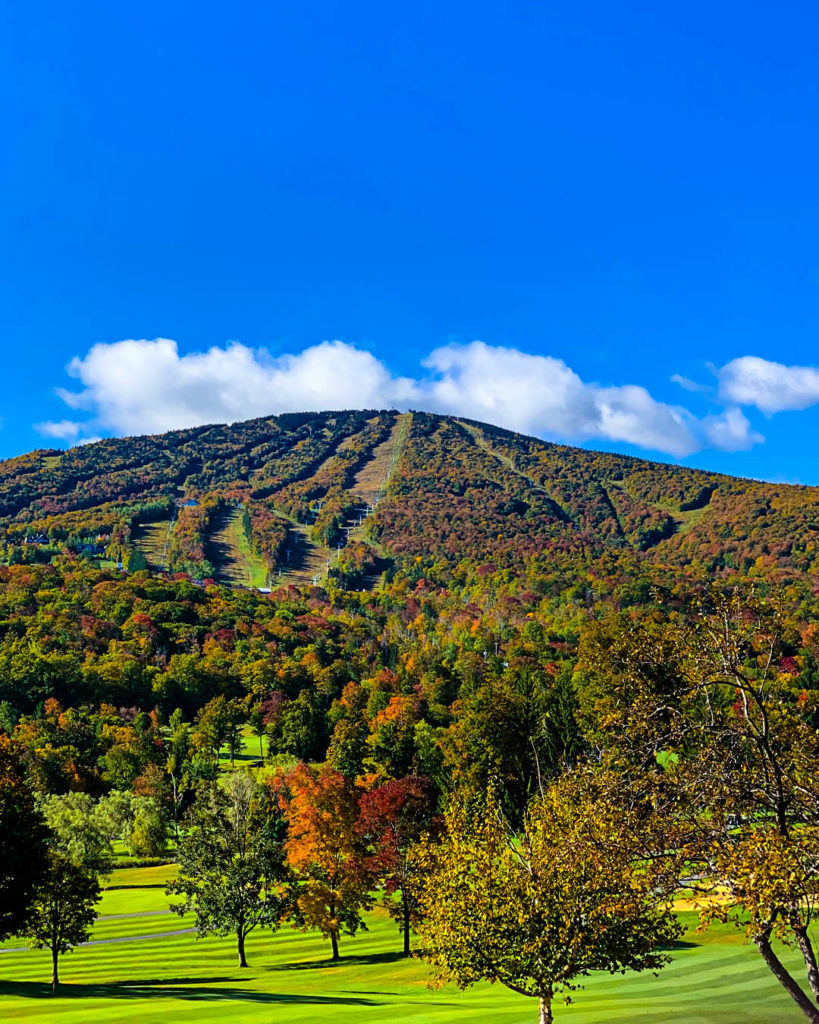 Fall Foliage in Southern Vermont, Stratton Foliage, Leaves Changing 