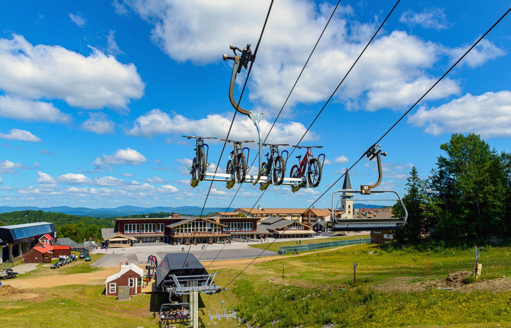 Downhill Mountain Bike parks in Vermont
