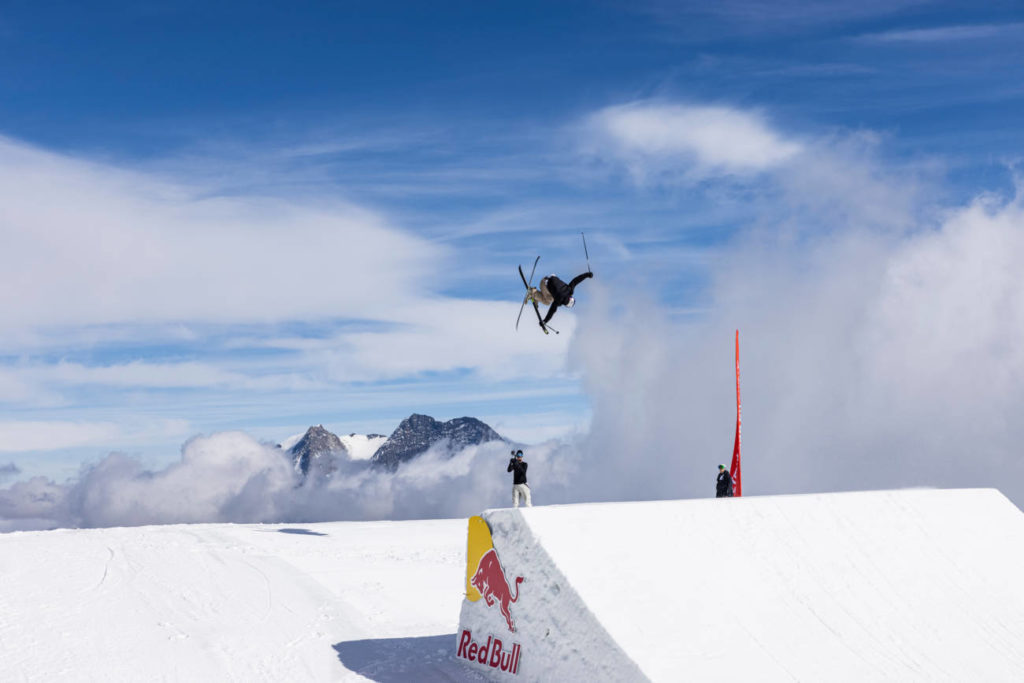 Mac Forehand performing at the Red Bull Performance camp in Saas Fee, Switzerland // Dom Daher / Red Bull Content Pool